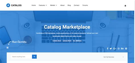 catalog marketplace.